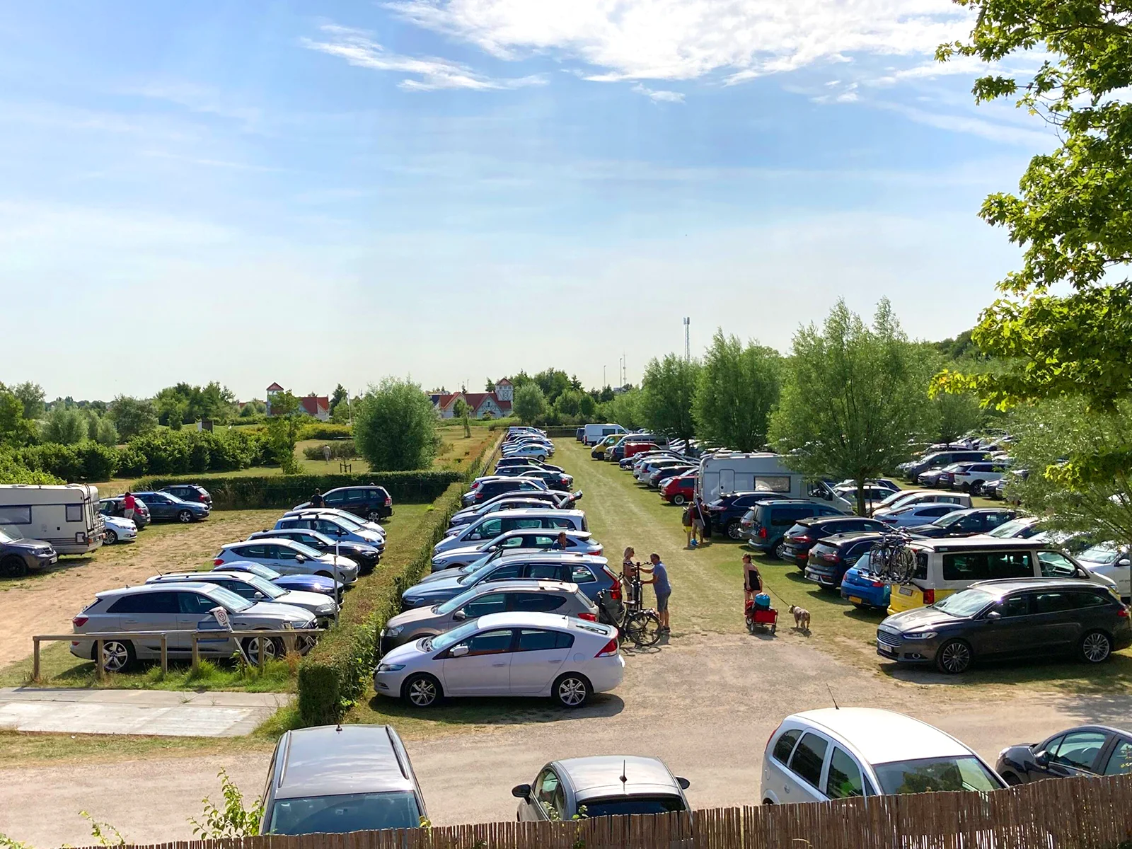 Overzichtsfoto van Parkeerplaats Cadzand